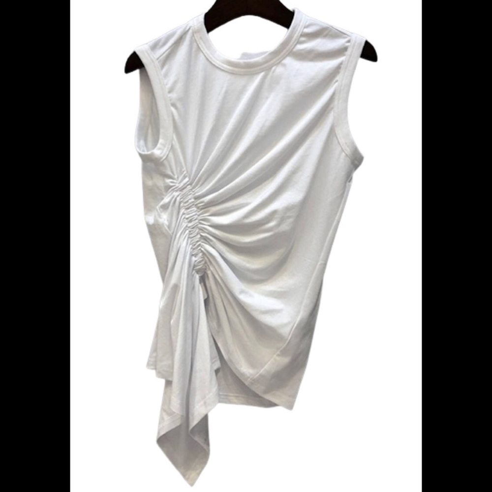 Asymmetrical Knit Tee